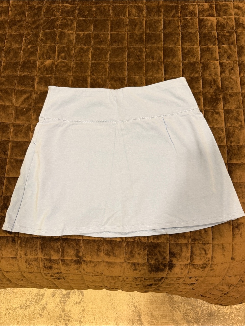 Hollister Light Blue Mini Skirt